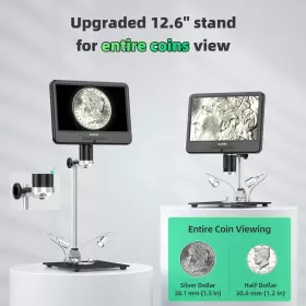 Glg210 Glgtek 696604111305 10.1ftft Ips Digital Microscope For Adults Coin Error Coins #3