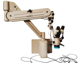 Gp-ks162hd Global Surgical Mw725c9 G6 Wall Mount Microscope / Panasonic Camera