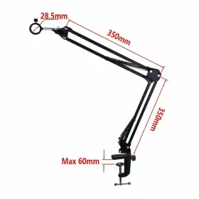 48mp Gringoo 003285625143 Adjustable Microscope Arm 130x Zoom C Mount Lens Camera Light 4k 1080p #3