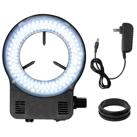 2717431281481543 Gringoo 144 64 Led Ring Light Illuminator For Stereo Microscope White Adjustable R Inch