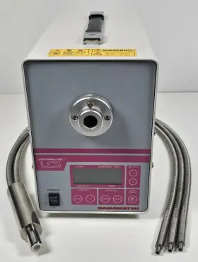 L8333-01 Hamamatsu Lightningcure Lc5 Uv Light Source Tri Fiber Optic Cable