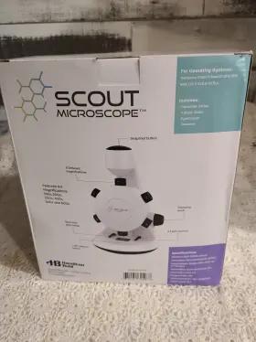 Hamiltonbuhl 681181625987 Scout Digital Microscope - Stem With Six Magnification #2