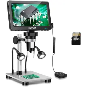 1200x Hayve 734814876703 7 Inch Lcd Digital Microscope Magnification For Coin Pcb Circuit Repair So