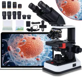 40x-2500x Herwicm Hy-24 Microscope Laboratory Binocular 01