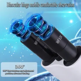 40x-2500x Herwicm Wy-462 Compound Microscope Research Class Professional Microscopeʌ #2