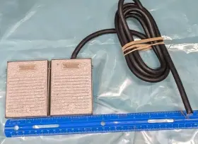 Ht-52-s Hi-treadlite Solid Vintage Linemaster Switch Twin Foot Pedal Dual Usa