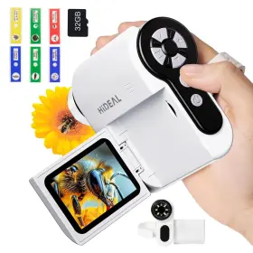 1000x Hideal Hp20 Microscope For Kids 3-in-1 Easy And Fun 2 Inch Ips Portable Handhe