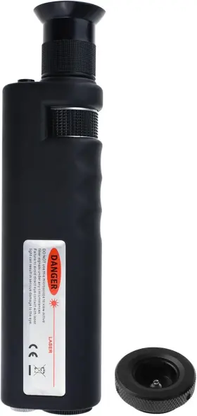 Holdings Ltd. 445005135174 Handheld Optical Fiber Microscope 400x Optic Led Light Coaxial