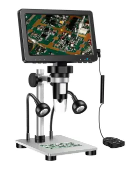 1200x Holeplus 331924702222 7 Inch Coin Microscope Dm9 Digital 1080p Microscop