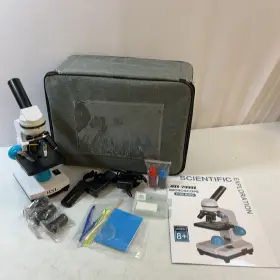 40x-2000x Hsl Hsl-00201 Microscope For Kids Monocular Students Set Handbag #3