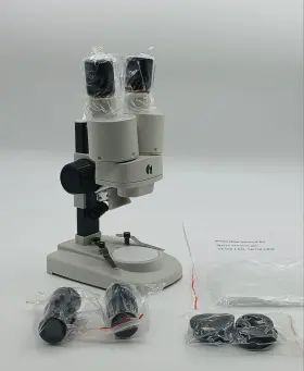 Se100 Iqcrew 013964562576 By Amscope Kids 20x Portable Stereo Microscope With Led Light