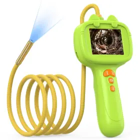 G21-green Jdz Kids Borescope Toy With Light Stem Educational Birthday Gift For Boys G