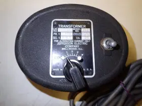 969-002-080 Jefferson Vintage 969-001 Model 282 Electric Transformer 115v Ac 30v.a V 3-6.5 #3