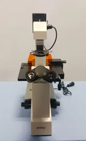 V203192 Jenco Binocular Inverted Compound Microscope With 10x 25x 40x Objective Lens #2