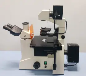 V203192 Jenco Binocular Inverted Compound Microscope With 10x 25x 40x Objective Lens