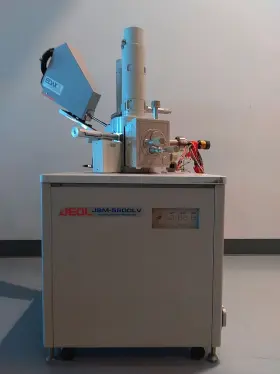 Jsm-5600lv Jeol Scanning Electron Microscope With Tpg 261 Pkr 250 As Is