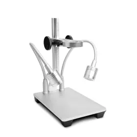 Jiusion 657008860435 Updated With 2 Lamps Aluminum Alloy Universal Adjustable Professional Base St