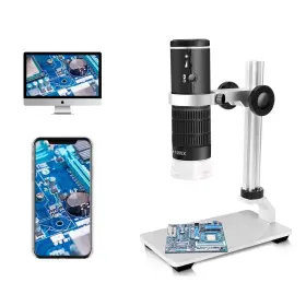 Jiusion-wifiscope2020 Jiusion Wifi Usb Digital Microscope 50 To 1000x Wireless Magnification Endoscope 8 Le