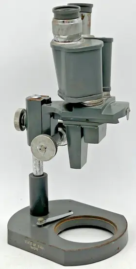 19291 Jonco Microscope W10x Eye Pieces 2x 4x Missing Parts