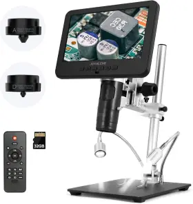 Jl246m Joyalens Digital Microscope Soldering Boom Arm Stand Vertical Horizontal Adju
