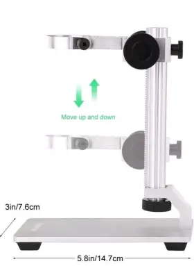 Koolertron 192032002692 12inch Extended Aluminum Microscope Stand New Adjustable