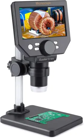 1-1000x Koolertron 192727028273 4.3 Inch Lcd Digital Usb Microscope 10mp Magnification Handheld