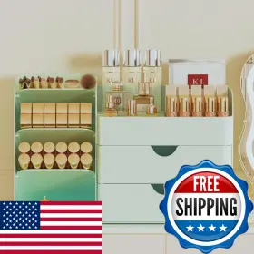 B0fhw7bylz Kqjs Makeup Organizer With Drawers Large Capacity Countertop For Vanit