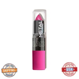 B0dhfwcjdr L.a. Colors Metal Lipstick Rose Dust Cml569 - Shimmer Moisturizing