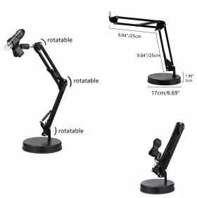 Uds-d-001 Lamyheng 21.6 Inch Height Desktop Holder Stand Mount For Usb Digital Microscope Ad #3