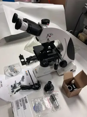 Lmc2-ph2 Laxco Binocular Upright Compound Microscope #2