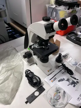 Lmc2-ph2 Laxco Binocular Upright Compound Microscope #3