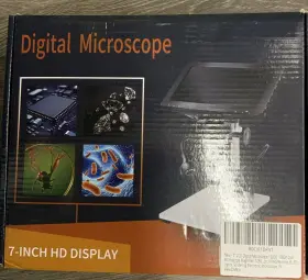 1200x-1080 Lcd Digital Microscope 1200x View.dm9-a 7 Inch Coin Magnifier Hd Display