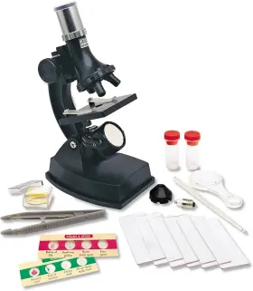 Ler2344 Learning Resources Elite Microscope For Kids Blue And White