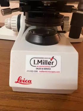 020-519.502 Leica Dmlb Epi-fluorescent Trinocular Biological Microscope 3 Objectives #3 020-519.502 Leica Dmlb Epi-fluorescent Trinocular Biological Microscope 3 Objectives #3
