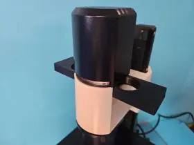 090-131.001 Leica Binocular Inverted Contrast Tissue Culture Microscope Dmil Phase 160 Phaco #3
