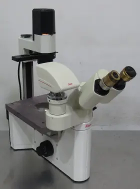 090-135.006 Leica T193994 Dmil Inverted Microscope With Dfc290 Camera 4 Objectives