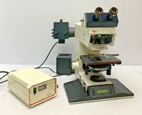 11020526016 Leica Dmra2 Binocular Upright Fully Motorized Microscope With Power Supply