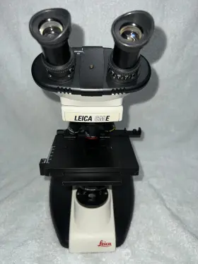 13493000 Leica Cme 4 Objective Microscope Model Great Working Condition Tested