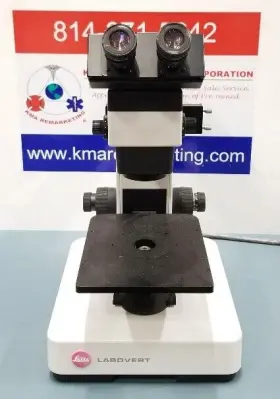 419821 Leica Labovert Microscope