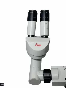 319449 Leica 445170 Stereo Surgical Microscope 10x/21b Eye Pieces With Wild 411576 #2