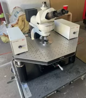 501178 Leica Dmlfs Microscope Fluorescence Transmitted And Reflected Dic Polarization