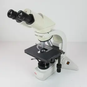 518500 Leica Dmls Binocular Microscope With 4x/10x/40x/100x Objective Set - Dm Ls