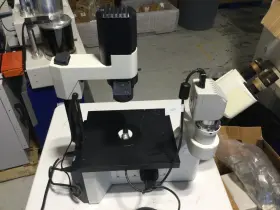521227 Leica Dmil Inverted Flourescent Microscope