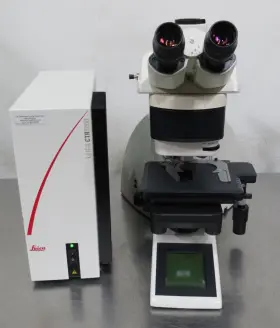 T194278 Leica Dm5000b Trinocular Microscope With Ctr 5000 Control Unit
