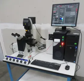 Dmi4000b-cs Leica C196262 Inverted Microscope With Ctr6500 Tcs Spe Confocal Laser #2