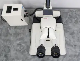Mdg29 Leica Mz6 Microscope And Transmitted-light Base With Intralux 5100 Light Source #3
