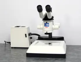 Mdg29 Leica Mz6 Microscope And Transmitted-light Base With Intralux 5100 Light Source