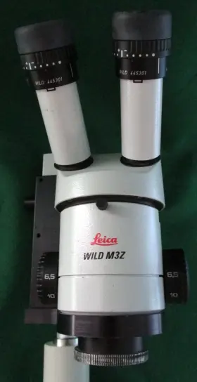 Wild-m3z Leica Wild M3z Binocular Stereo Microscope 16x/14b Eyepieces #2