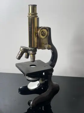 208594 Leitz Antique Ernst Wetzlar Microscope No