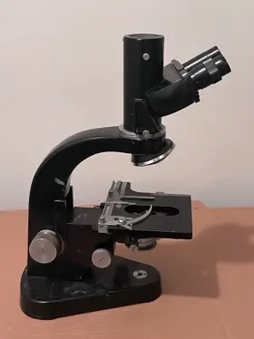 471704 Leitz For Parts Wetzlar Trinocular Microscope No Objectives Ernst Gmbh #2